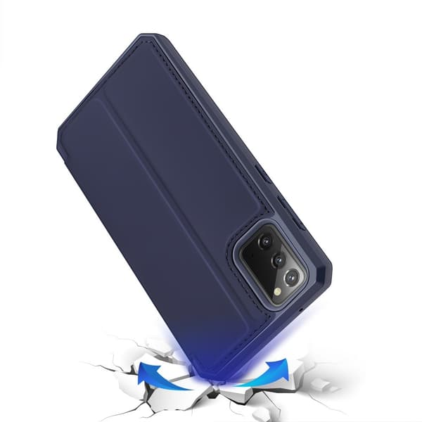 DUX DUCIS Nahkakotelo Samsung Galaxy Note 20 - Sininen Blue