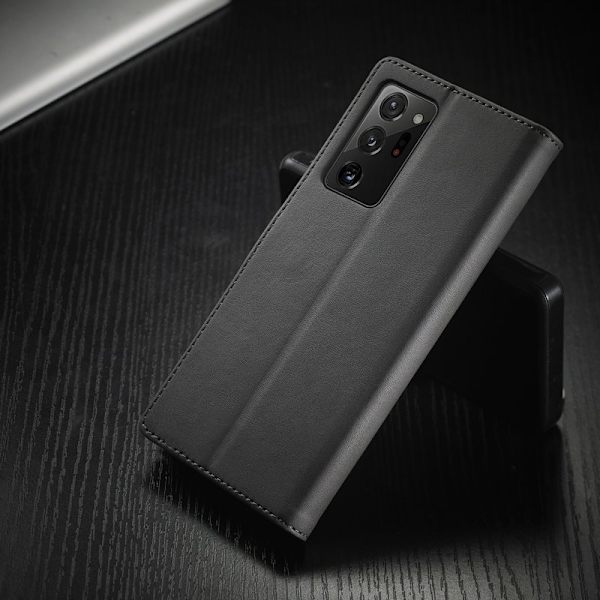 LC.IMEEKE Plånboksfodral för Samsung Galaxy Note20 - Konstläder - Grå