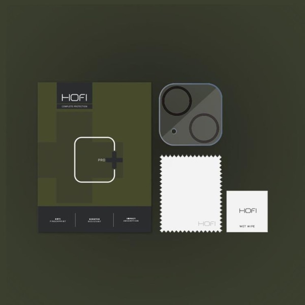 Hofi iPhone 15 Plus/15 Kameralinsskydd i Härdat Glas - Clear