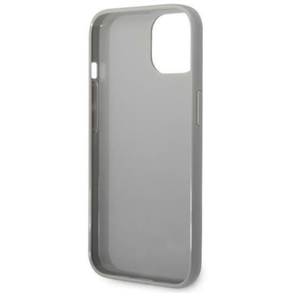 Karl Lagerfeld iPhone 14 Plus Skal Monogram Iridescent - Silver