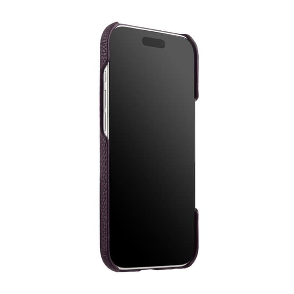 MELKCO Mobilskal till iPhone Air Äkta Läder PC Lila