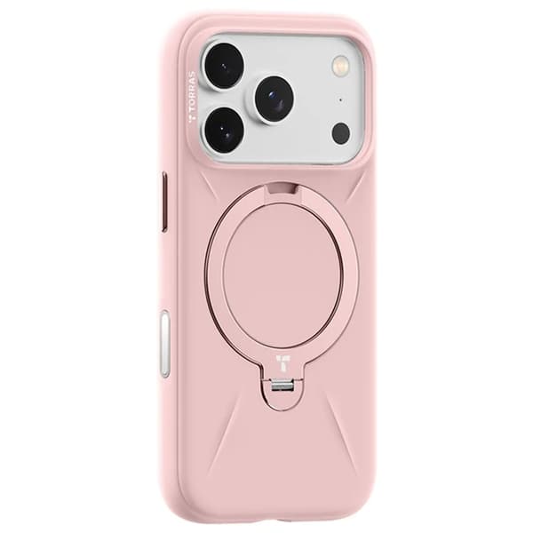 TORRAS Mobilskal till iPhone 17 Pro Max MagSafe Liquid Silikon - Rosa Rosa