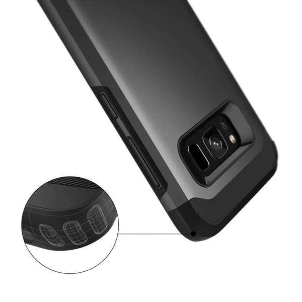 Caseology Legion Cover til Samsung Galaxy S8 Plus - Gunmetal Grå