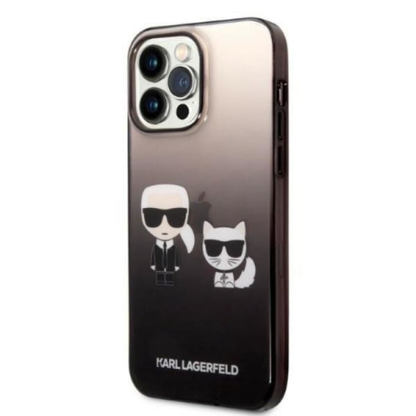 Karl Lagerfeld iPhone 14 Pro Skal Gradient Ikonik Karl & Choupet