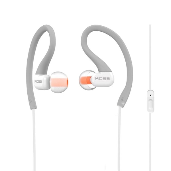 Kiss Headphones KSC32i In-Ear Mic - harmaa Grey