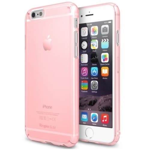 Ringke Slim Frost Skal till Apple iPhone 6(S) Plus / 6S Plus - Rosa Pink