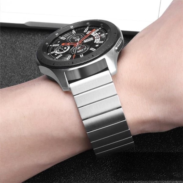 Galaxy Watch 6 (44mm) rannekoru ruostumatonta terästä - hopea