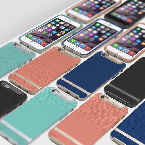 Caseology Wave Length -kuori Apple iPhone 6(S) Plus -puhelimelle - sininen