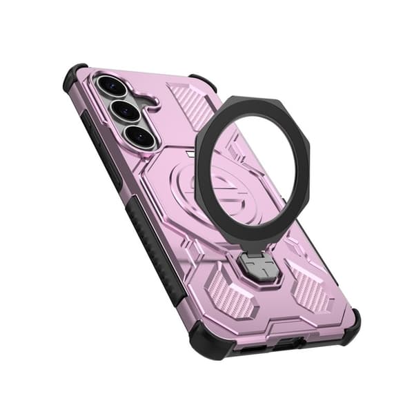 Mobilskal till Samsung Galaxy S26/S26 Pro Shockproof PC + TPU - Rosa Rosa