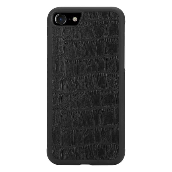 Boom Croco Taske til iPhone 6/7/8/SE 2020 - Sort Black