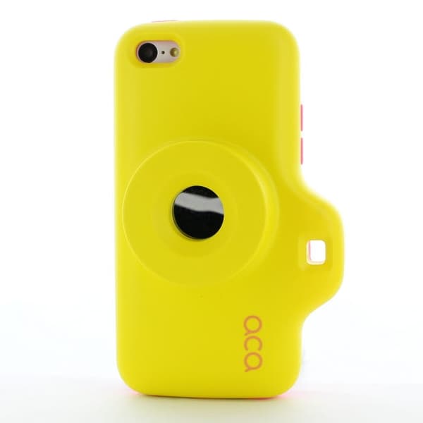 ACA Toy Camera Combo Skal till iPhone 5C (Gul) Gul