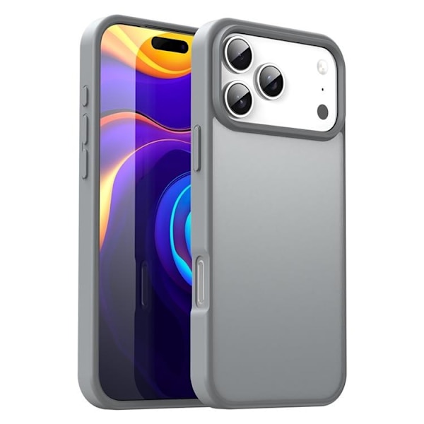 Mobilskal till iPhone 17 Pro Skin Touch Matte - Silver Silver