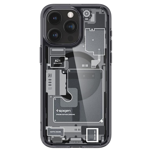 Spigen iPhone 15 Pro Max Mobilskal Magsafe Hybrid - Zero One