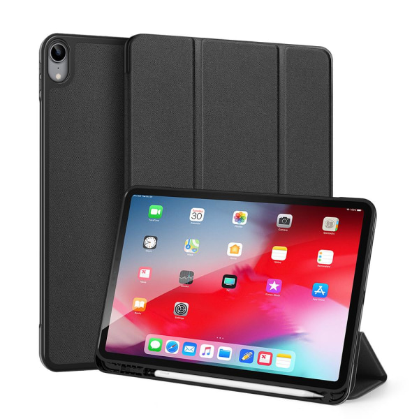 Dux Ducis Domo Tri-Fold Taske til Apple Ipad Air 4 - Sort Black