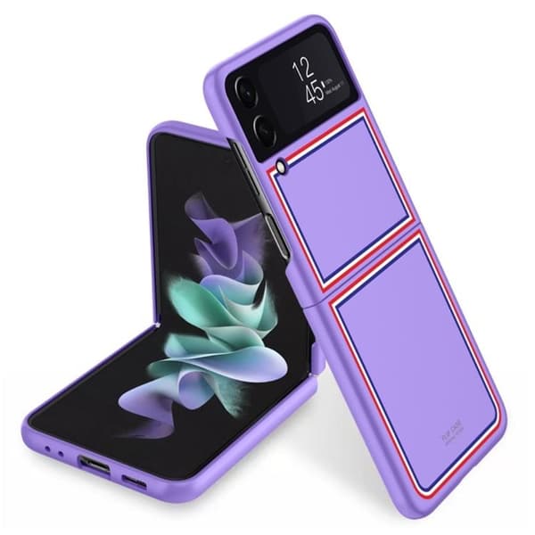 Galaxy Z Flip 4 Skal Drop Proof - Lila Lila