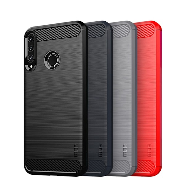 MOFI Brushed Mobilskal Huawei P40 Lite E - Svart Svart