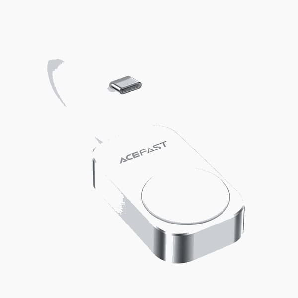 Acefast E21 5W Trådlös Laddare för Apple Watch - Silver Silver