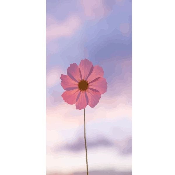 Plånboksfodral till Apple iPhone 13 Pro med Rosa blomma