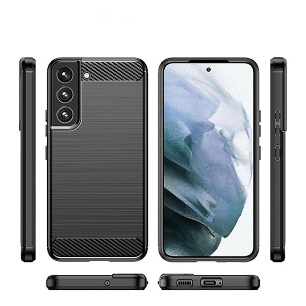 Forcell Galaxy S22 Skal Carbon - Svart Svart