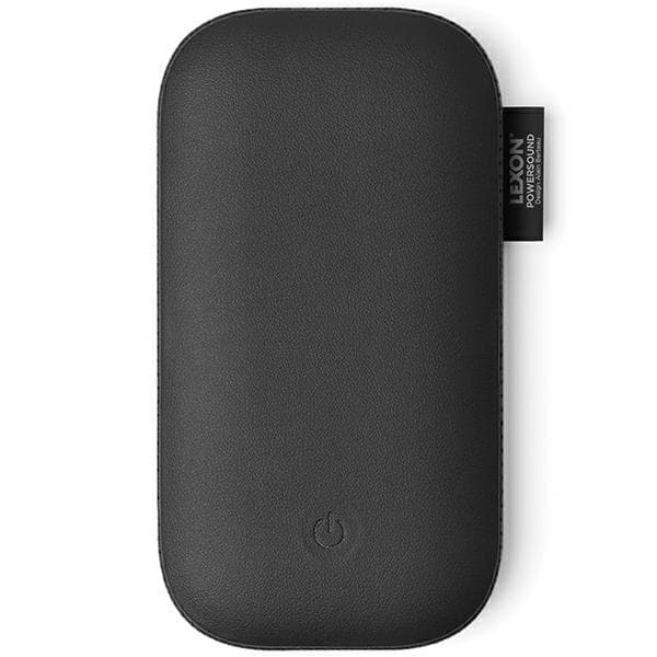 Lexon Trådløs PowerBank 5000mAh m/Bluetooth Højttaler - Sort Black