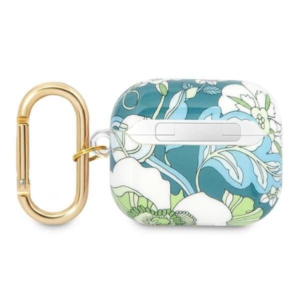 Guess AirPods 3 Skal Flower Strap - Vihreä Grön