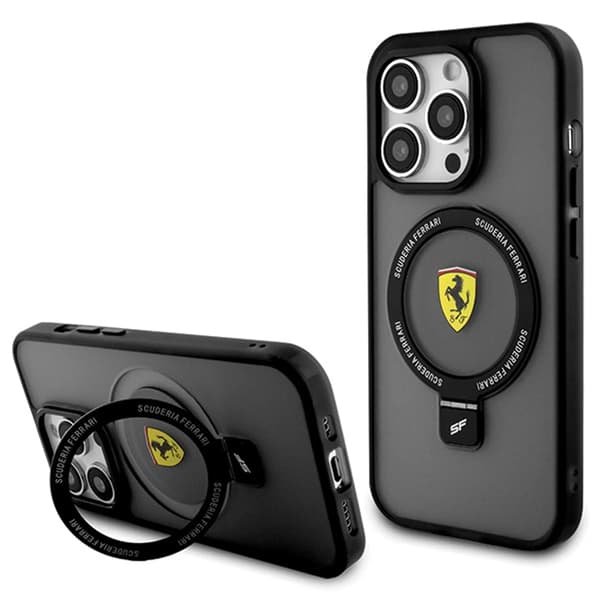 Ferrari Mobilskal till iPhone 15/14 Plus MagSafe 2023 Collection Svart