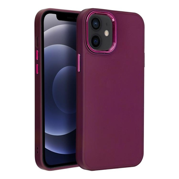 Mobilskal till iPhone 12 Mini Frame - Lila Lila