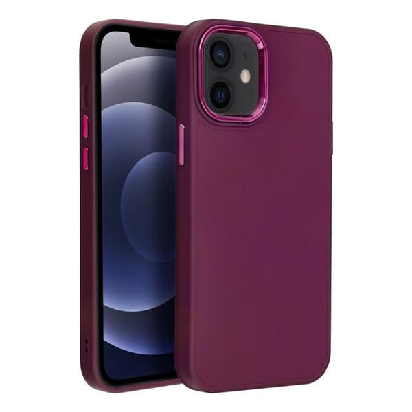 Telefontaske til iPhone 12 Mini Frame - Lilla Lila