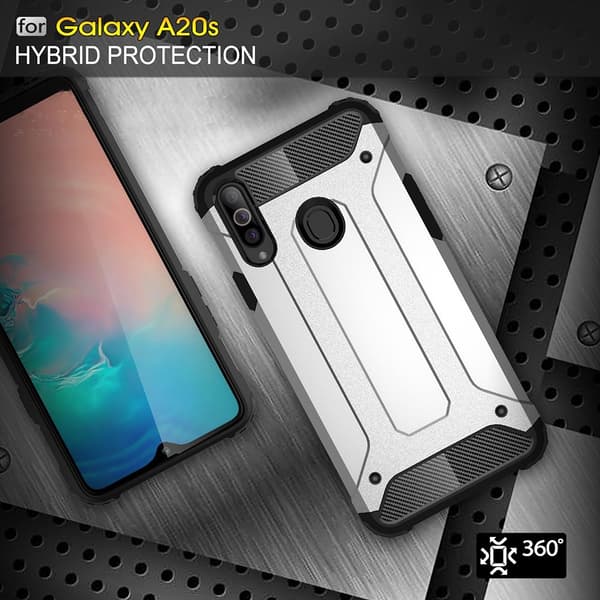 Armor Guard Mobilskal Samsung Galaxy A20s - Svart Svart