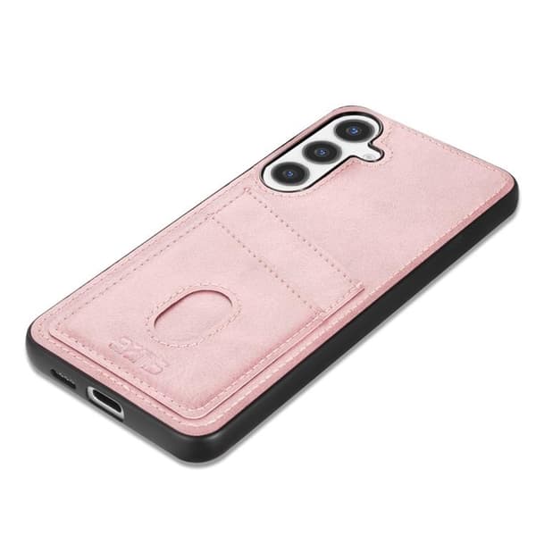 AZNS Mobilskal till Galaxy A37 5G korthållare Calf Texture Roséguld