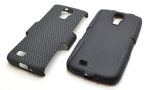 Mesh Combo -kuori Samsung Galaxy S4 i9500:lle (musta) Black