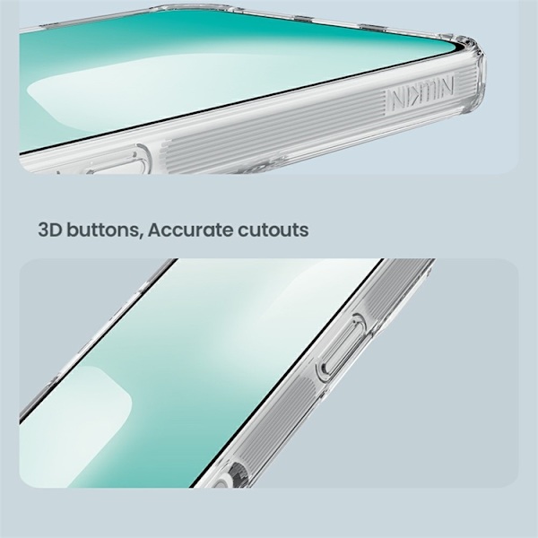 NILLKIN Mobilskal till iPhone 17 Nature Pro - Grå Grå