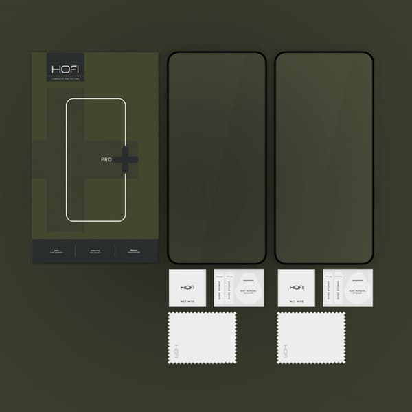 Hofi [2-Pack] Galaxy S25 Ultra Härdat glas Skärmskydd Transparent