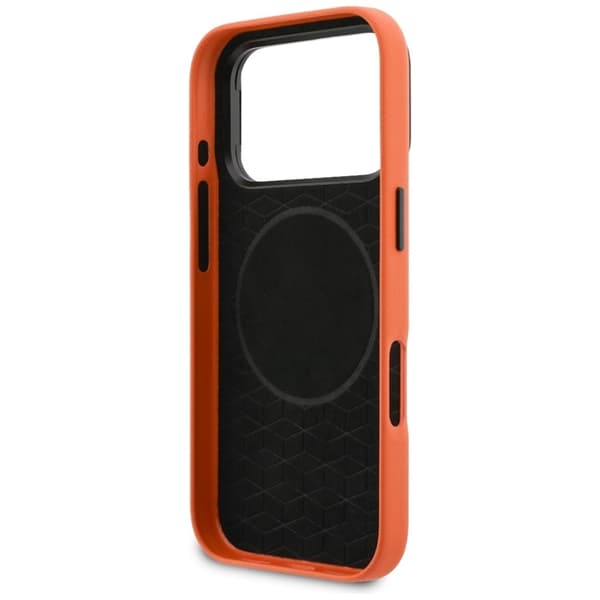 BMW Mobilskal För iPhone 17 Pro MagSafe M Sign Metal Logo - Orange Orange
