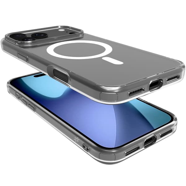 Celly Mobilskal till iPhone 17 Pro Max MagSafe Gelskinmag - Transparent Transparent