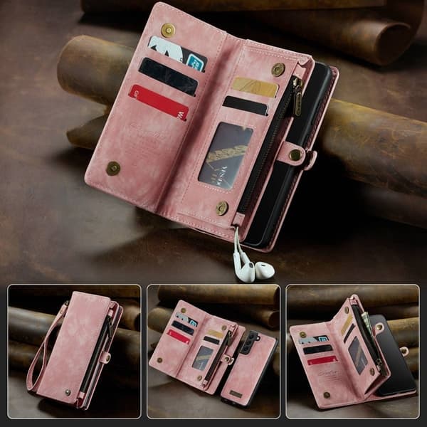 CASEME 008 Mobilskal för Samsung Galaxy S21 4G/5G Rosa
