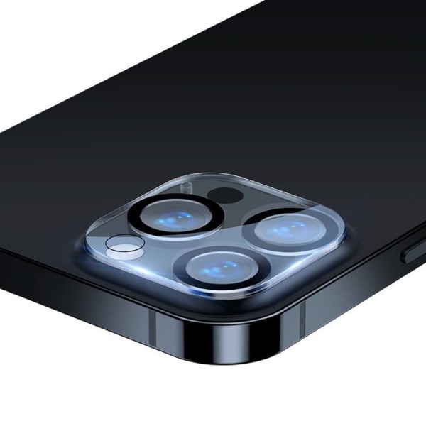 Baseus 2-Pack Kameralinsskydd i Härdat Glas iPhone 13 Pro