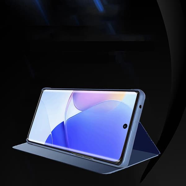 Huawei Nova 9 Etui Clear View Flip - Sort Black