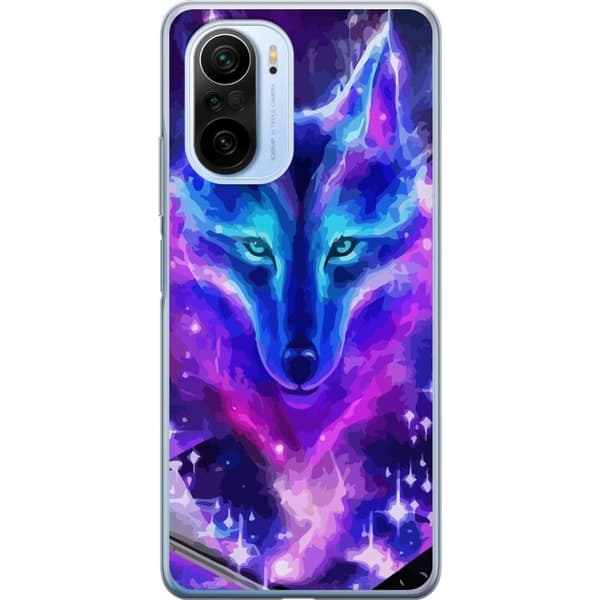 Telefontaske til Xiaomi Mi 11i med Neon Wolf
