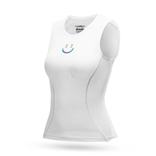 Rockbros Quick Dry Cykelvest Kvinder M/L - Hvid Vit