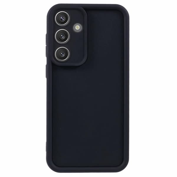 Mobilskal för Samsung Galaxy S26 Plus Grooved Design TPU - Svart