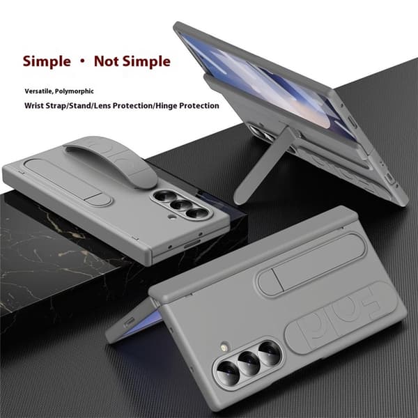 Mobilskal till Galaxy Z Fold7 Kickstand - Vit Vit