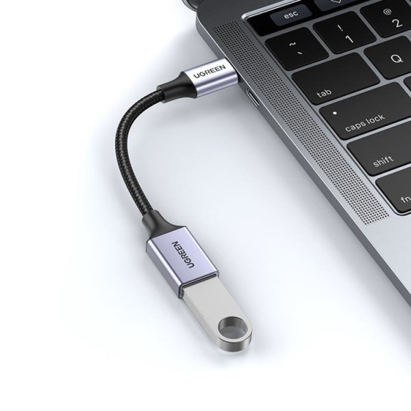 Ugreen USB-C-hane till USB-hona 3.0 OTG-kabel 0,15 m - Svart