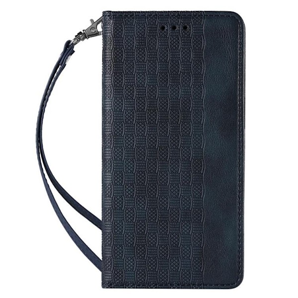 Galaxy S22 Plus Plånboksfodral Magnet Strap - Blå