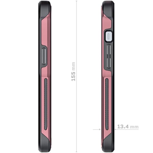 Ghostek MagSafe Atomic Slim Skal iPhone 13 - Rosa Rosa