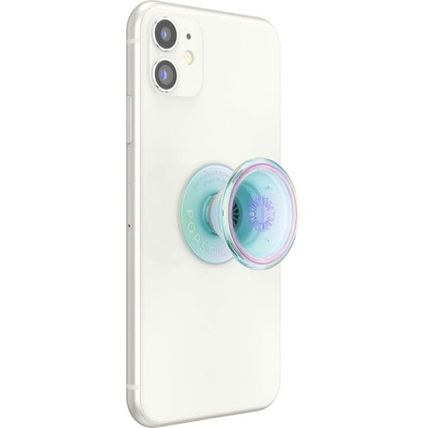 POPSOCKETS Mobilhållare PopGrip Original Clear Iridescent