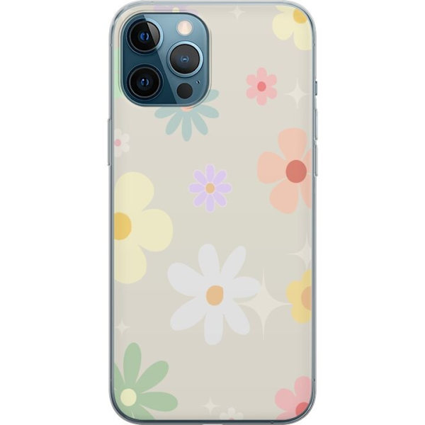 Mobilskal till Apple iPhone 12 Pro Max med fejdande blommor