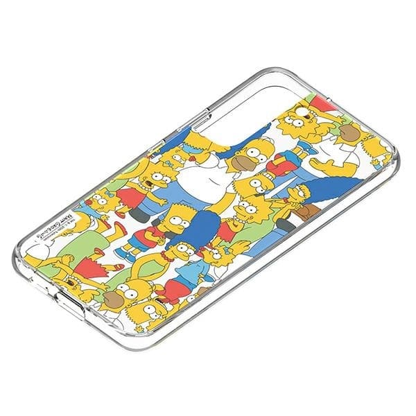 Mobilskal till Samsung Galaxy S22 Panel till Simpsons Mix - Vit
