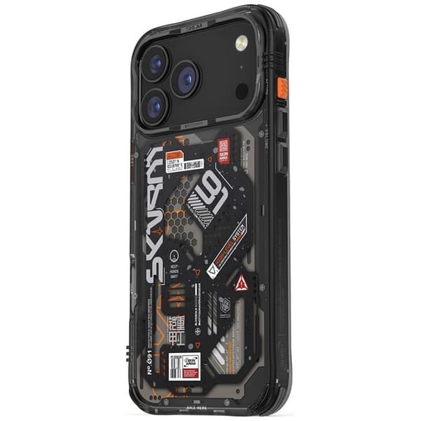 Skinarma Telefontaske til iPhone 17 Pro Max MagSafe Spectra - Sort Svart