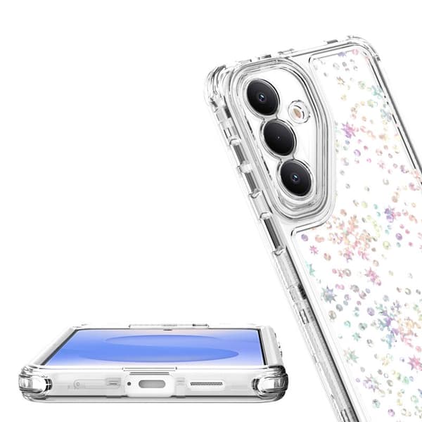Mobilskal för Samsung Galaxy S26 Plus Transparent TPU - Snöflingor